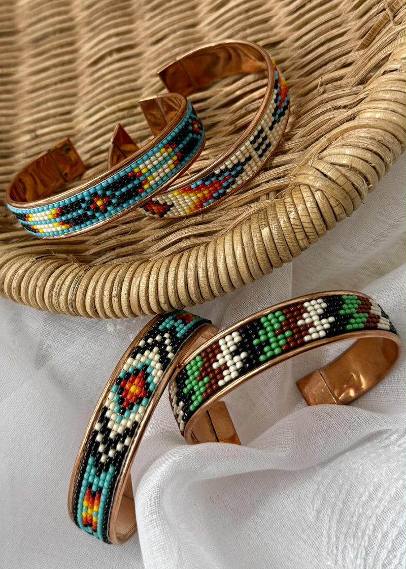 Aztec Beaded Bracelets