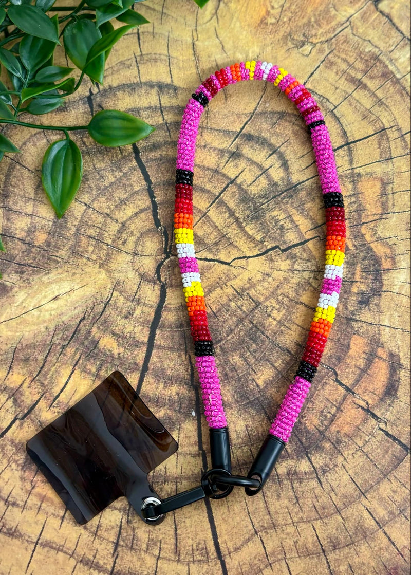 Beaded Cellphone Wrist  Lanyard