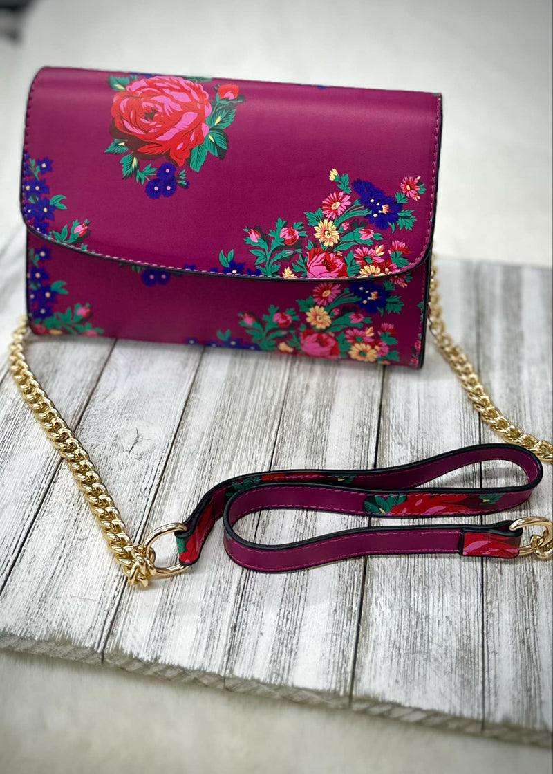 Floral Art Purses