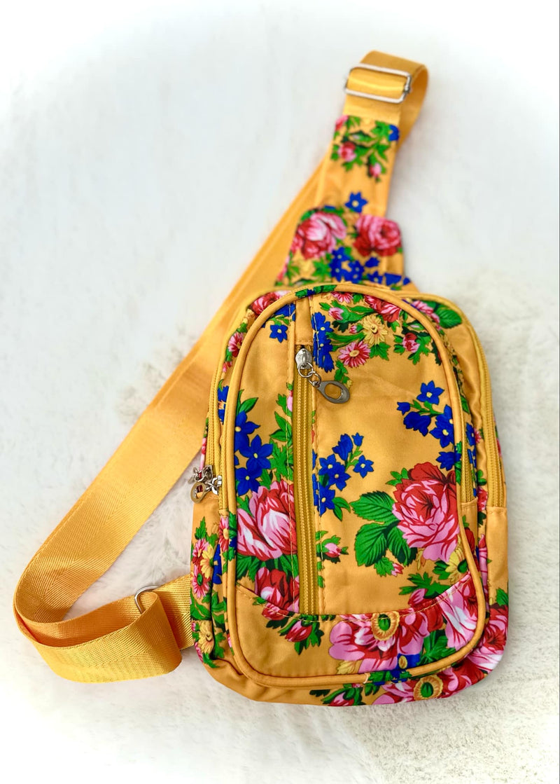 Floral Sling Bags