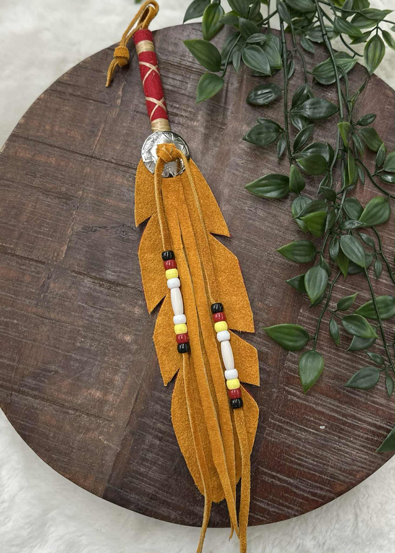 Leather Wrapped Vehicle Ornaments