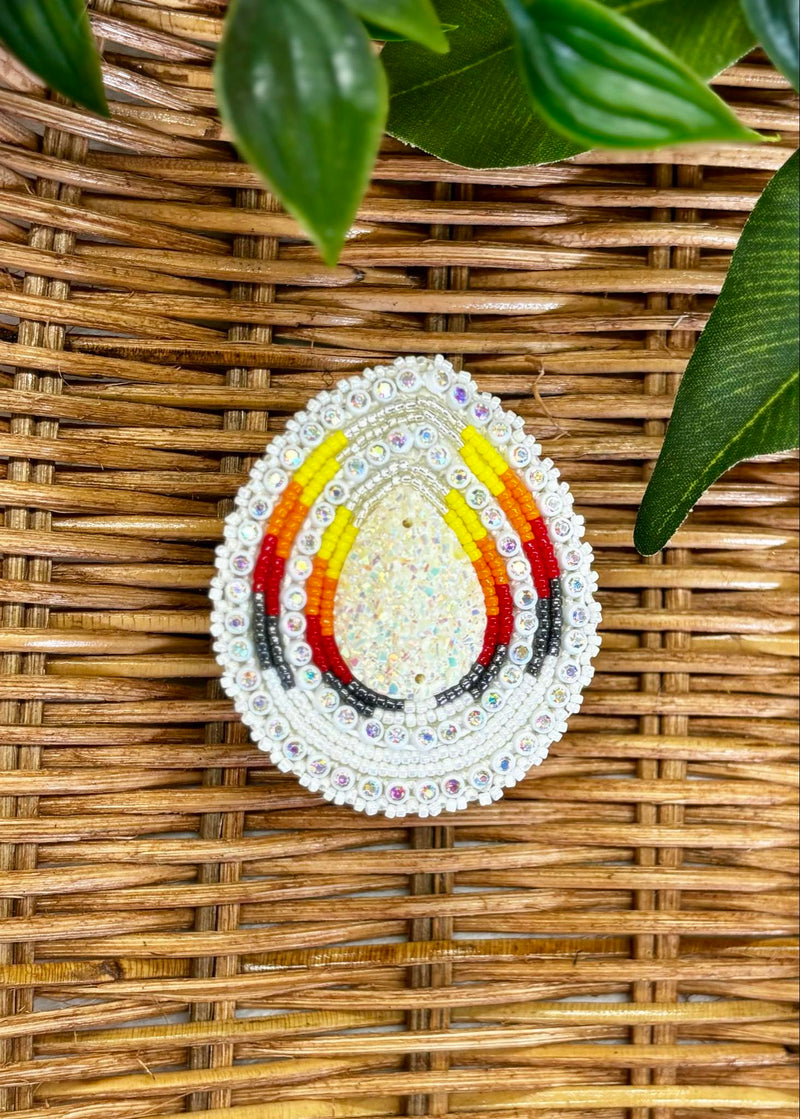 Fire Color Teardrop Phone Holder