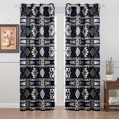 Diamond Collection Black Out Curtain - Panel