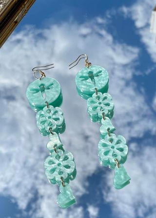 Dragonfly Heart Earrings