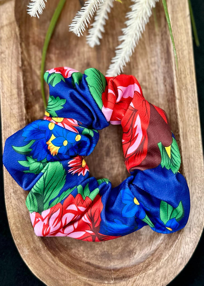 Floral Hair Scrunchies