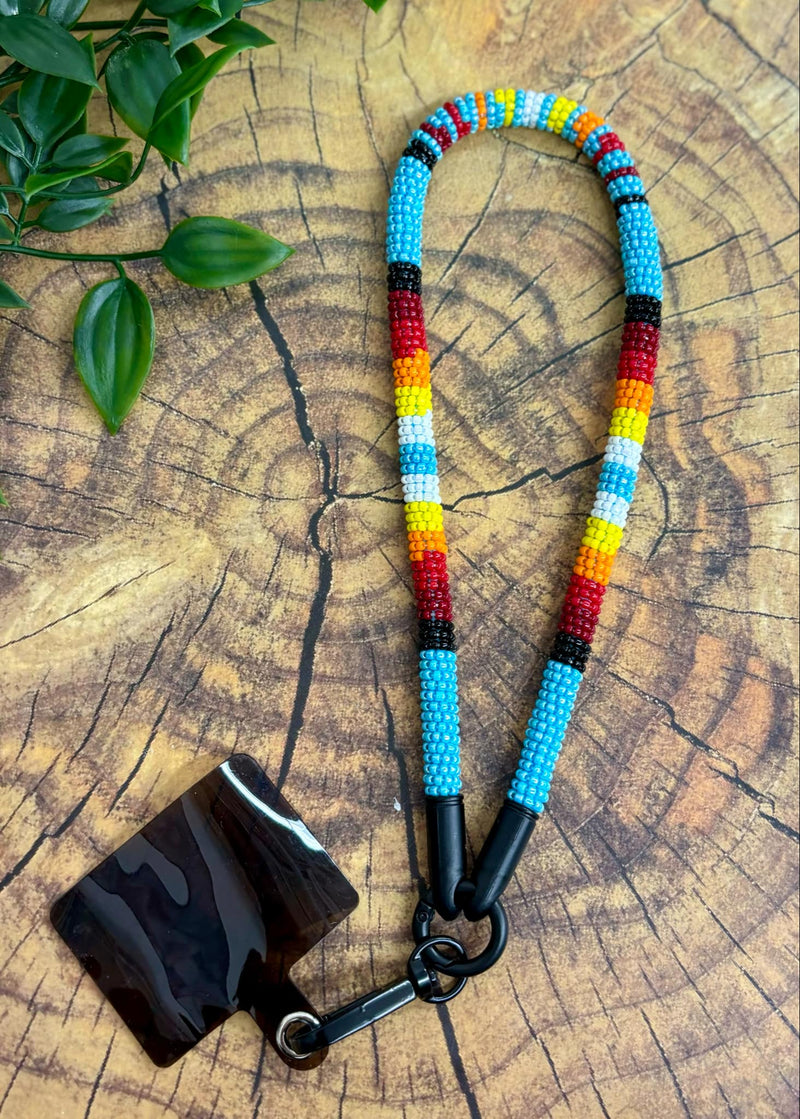 Beaded Cellphone Wrist  Lanyard