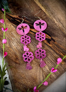Dragonfly Heart Earrings