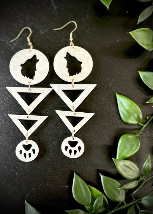 Wolf Direction Earrings