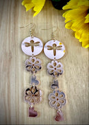 Dragonfly Heart Earrings