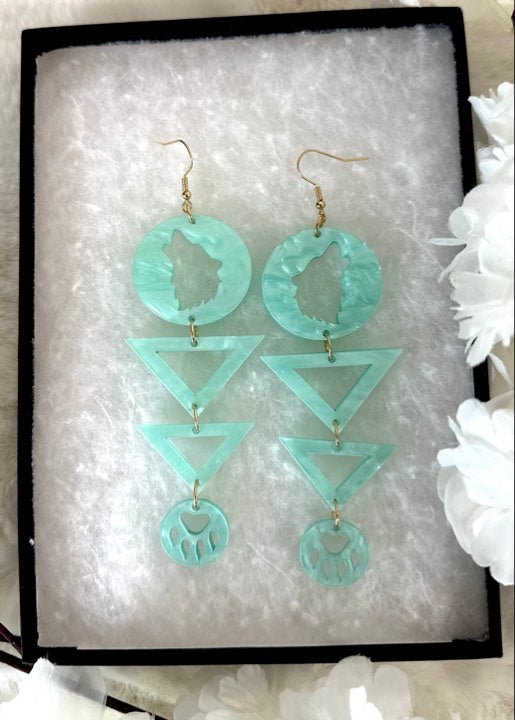 Wolf Direction Earrings