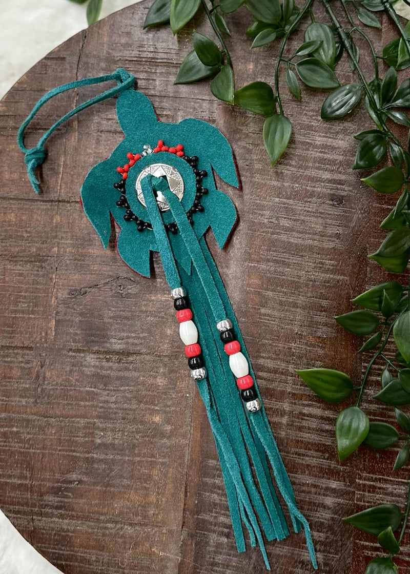 Leather Wrapped Vehicle Ornaments