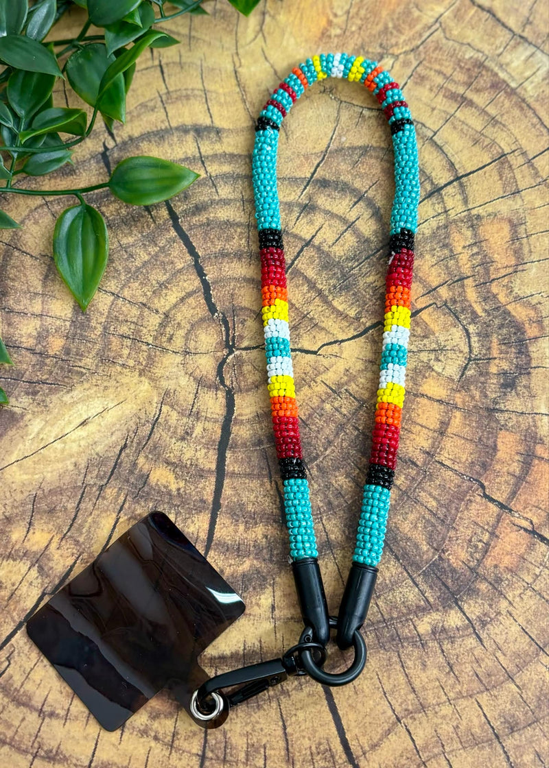 Beaded Cellphone Wrist  Lanyard