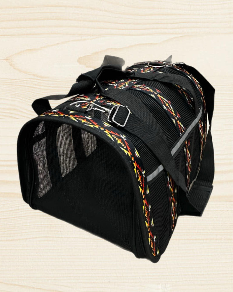 Aztec Design Pet Duffle Carrier