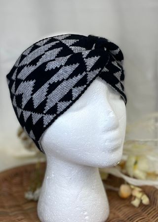 Aztec Knitted Winter Headbands
