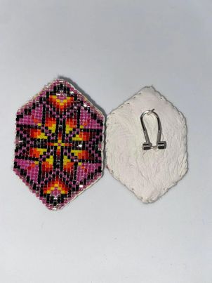 Star Bendable Beaded Earrings