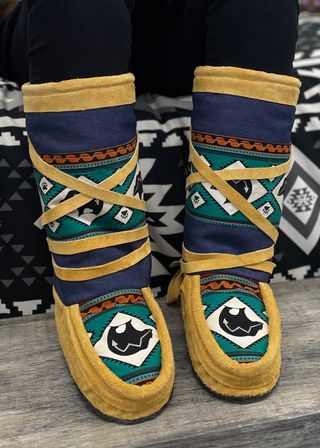 Leather Furless Mukluks