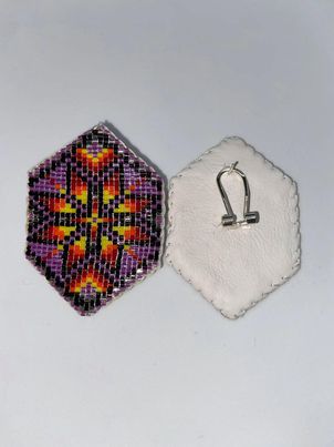 Star Bendable Beaded Earrings