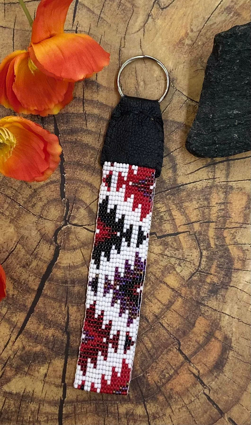 Flat Beaded Lanyards