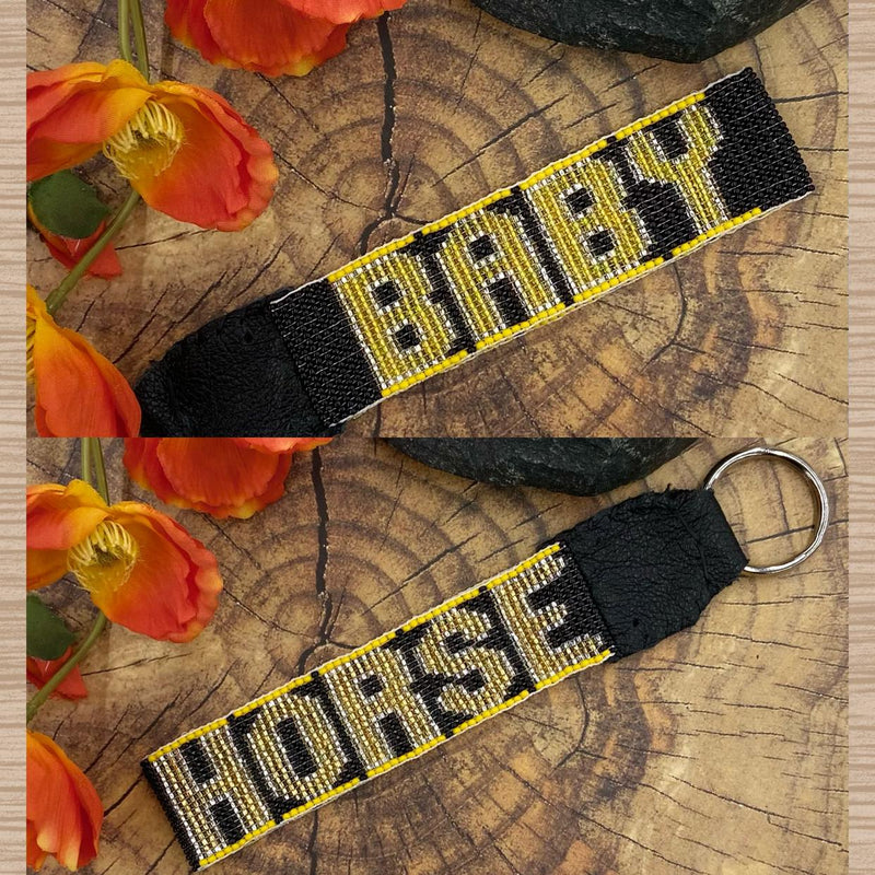 Flat Beaded Lanyards