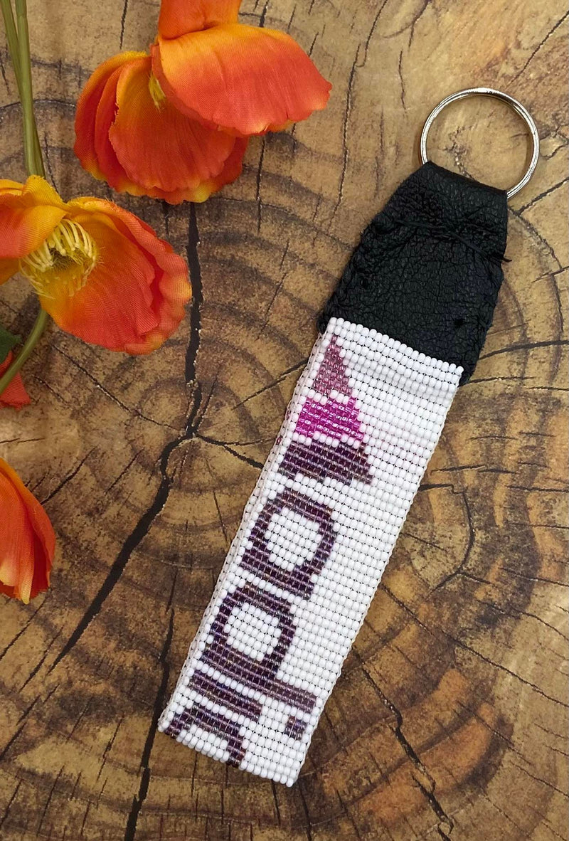 Flat Beaded Lanyards