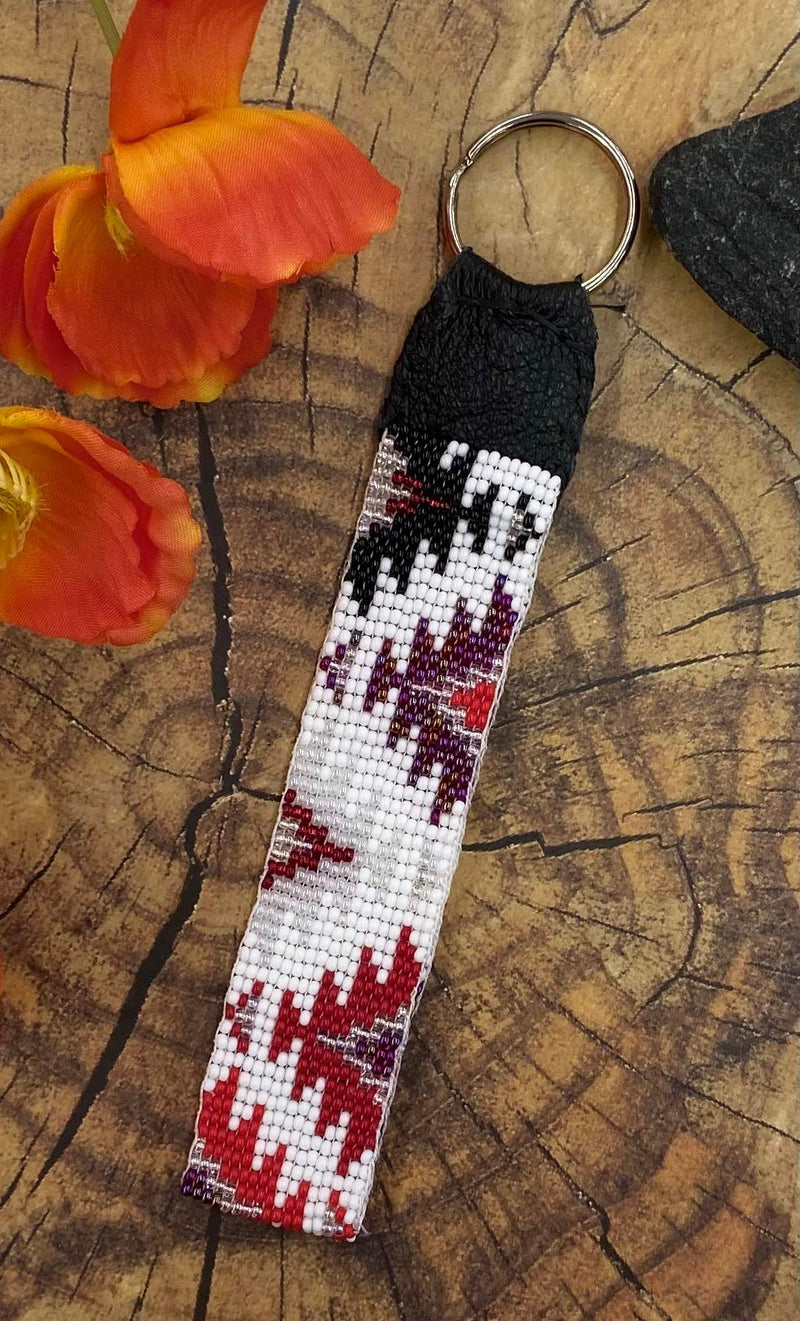 Flat Beaded Lanyards