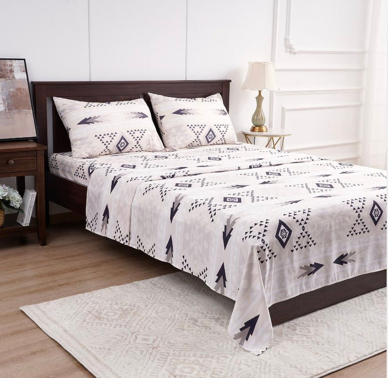 Diamond Collection 4 Piece King Sheet Set