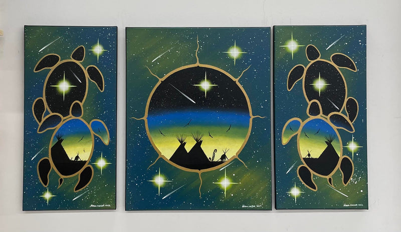 Set of 3 Canvas Arts