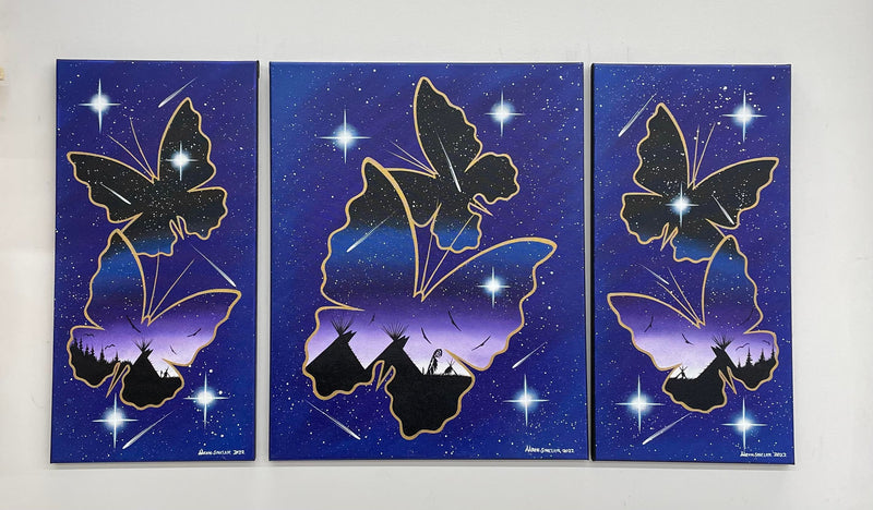 Set of 3 Canvas Arts