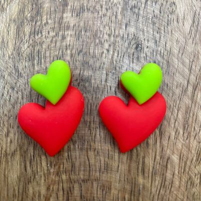 Double Heart Cabochons