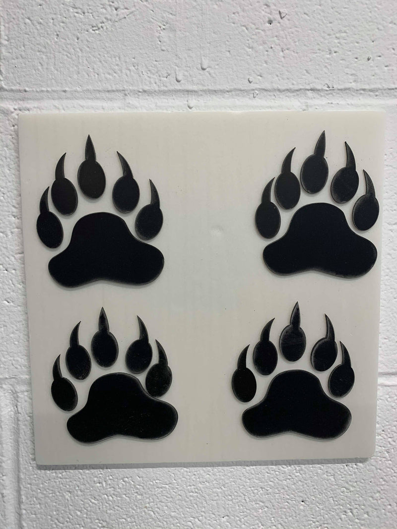 Bear Paw Wall Decals