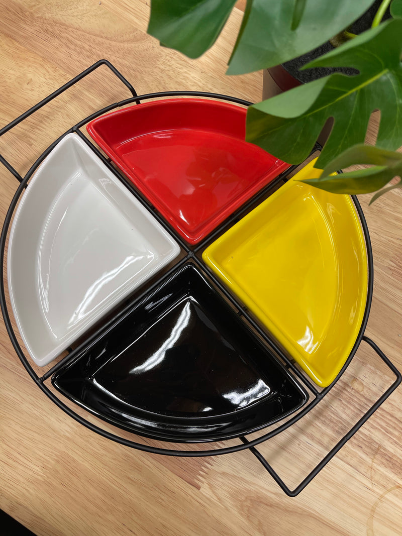 Medicine Wheel Party Dish