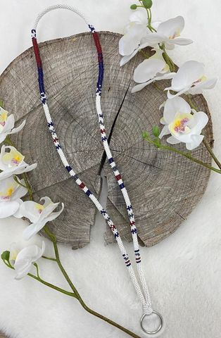 Team Color Beaded Lanyards