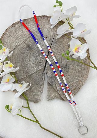 Team Color Beaded Lanyards