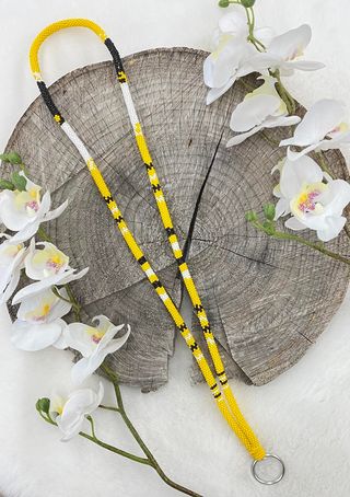 Team Color Beaded Lanyards